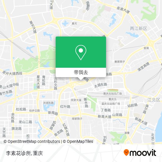 李素花诊所地图