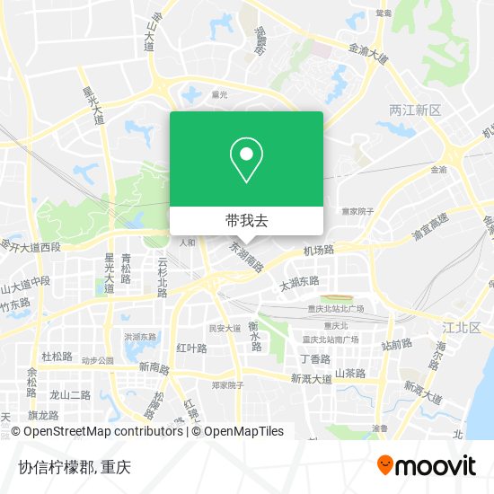 协信柠檬郡地图