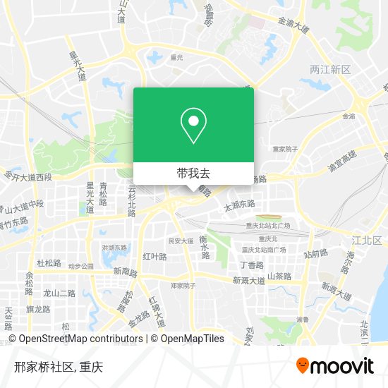 邢家桥社区地图