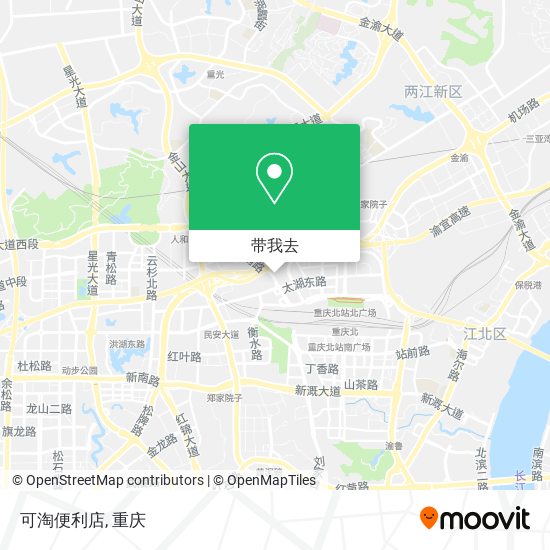 可淘便利店地图