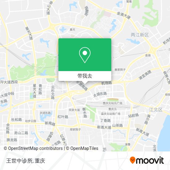 王世中诊所地图