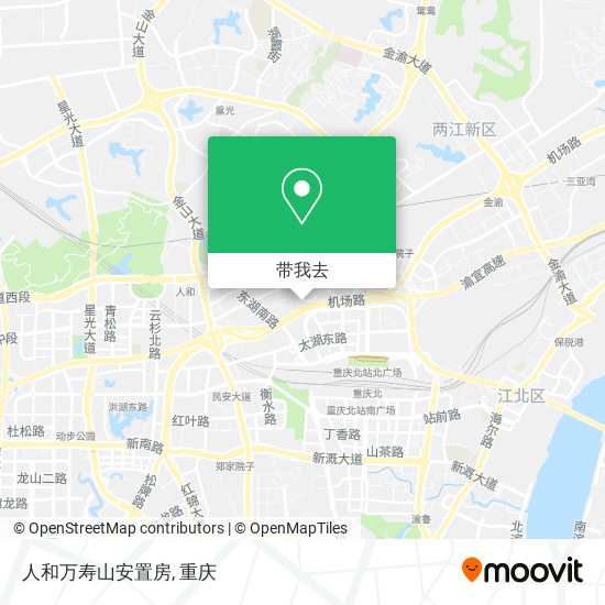 人和万寿山安置房地图
