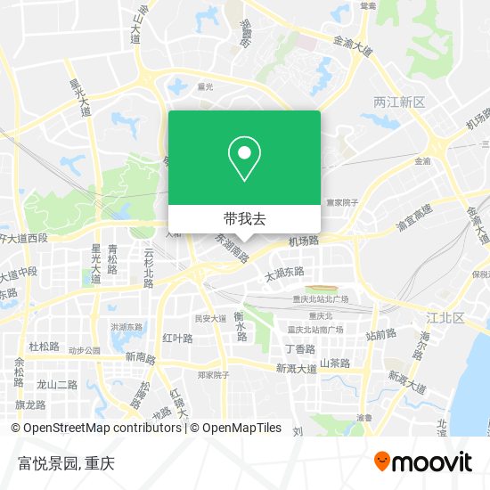 富悦景园地图