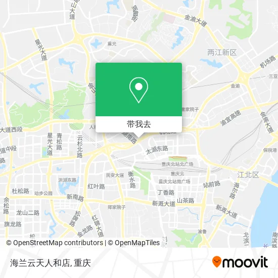 海兰云天人和店地图