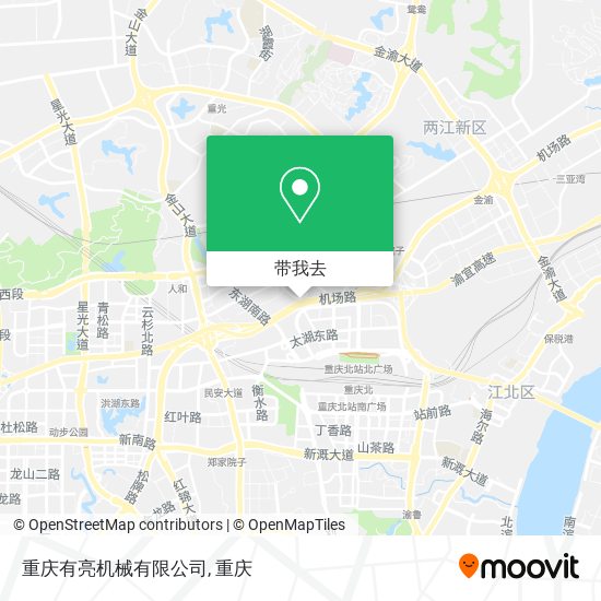 重庆有亮机械有限公司地图