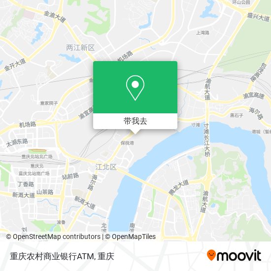 重庆农村商业银行ATM地图