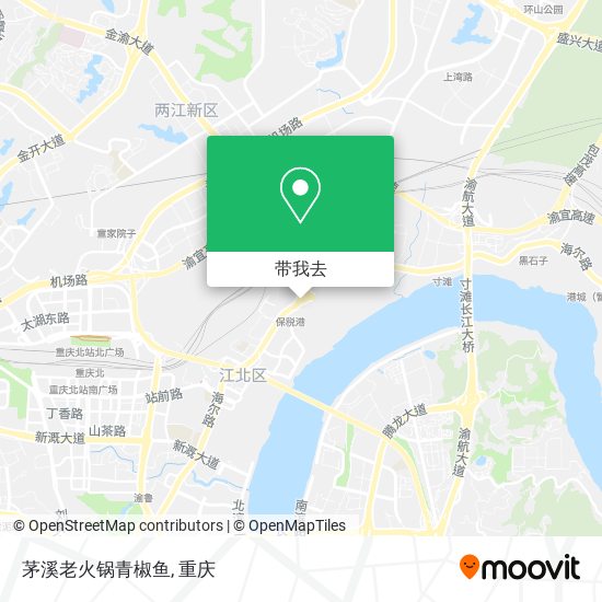 茅溪老火锅青椒鱼地图