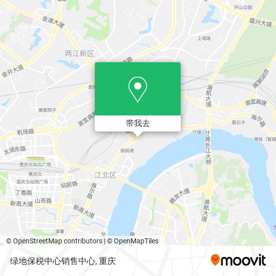绿地保税中心销售中心地图