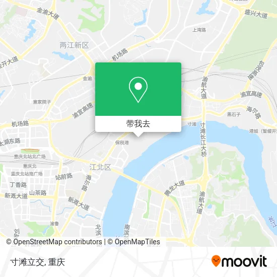 寸滩立交地图