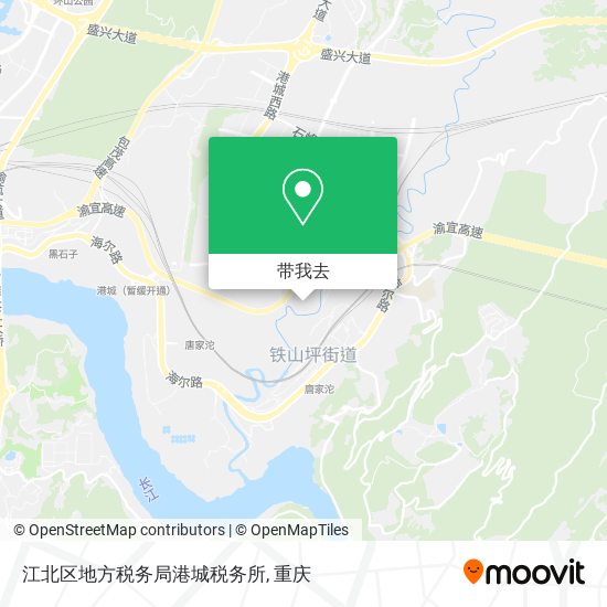 江北区地方税务局港城税务所地图