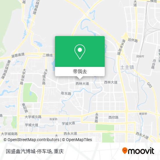 国盛鑫汽博城-停车场地图