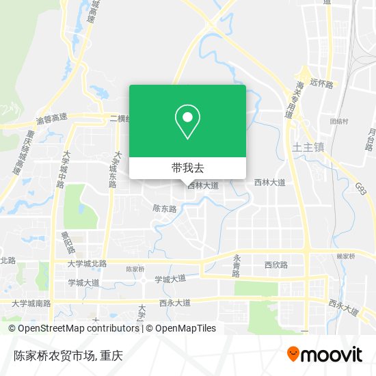 陈家桥农贸市场地图