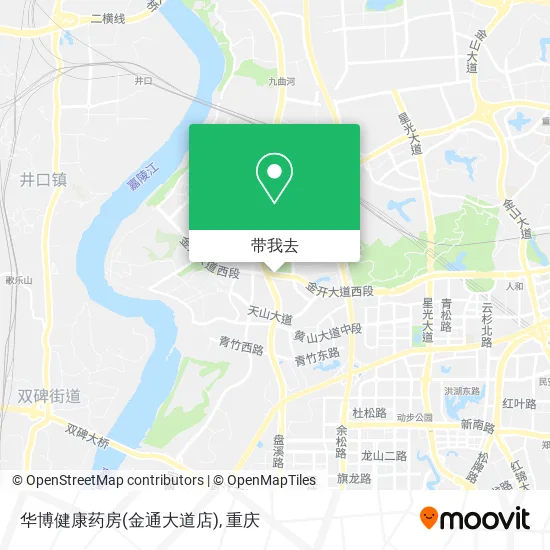 华博健康药房(金通大道店)地图