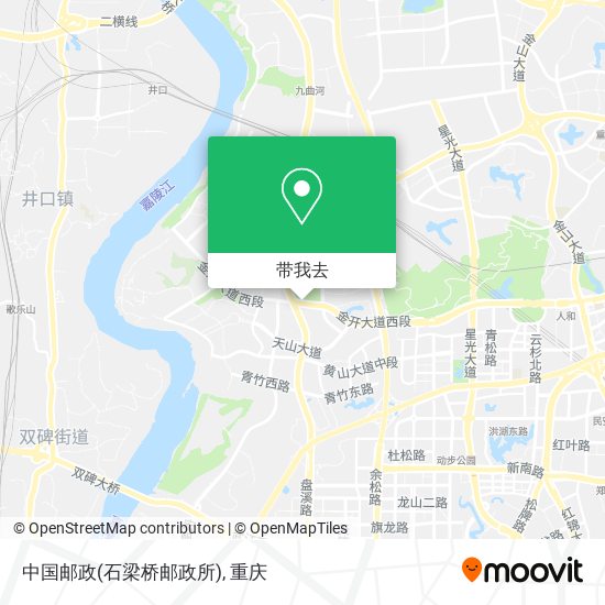 中国邮政(石梁桥邮政所)地图