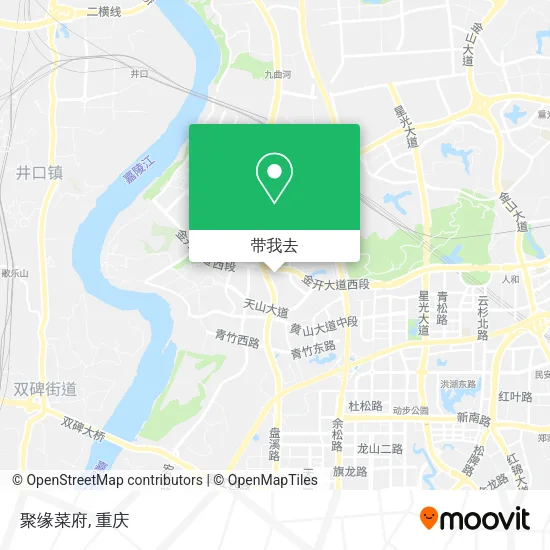 聚缘菜府地图