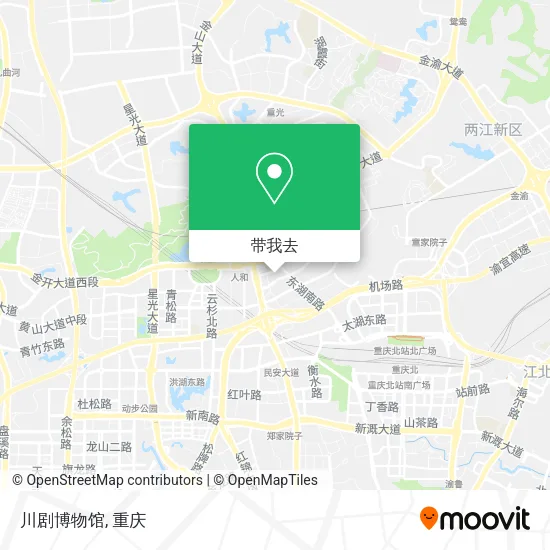 川剧博物馆地图