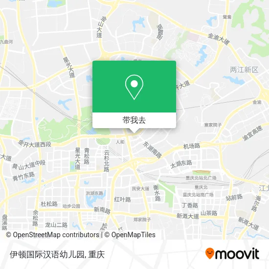 伊顿国际汉语幼儿园地图