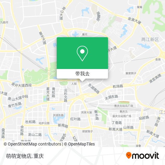 萌萌宠物店地图