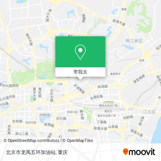 北京市龙禹五环加油站地图