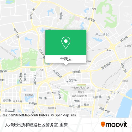 人和派出所和睦路社区警务室地图