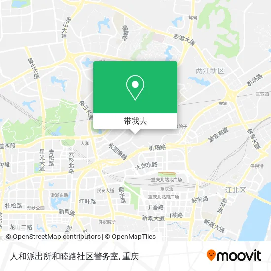 人和派出所和睦路社区警务室地图