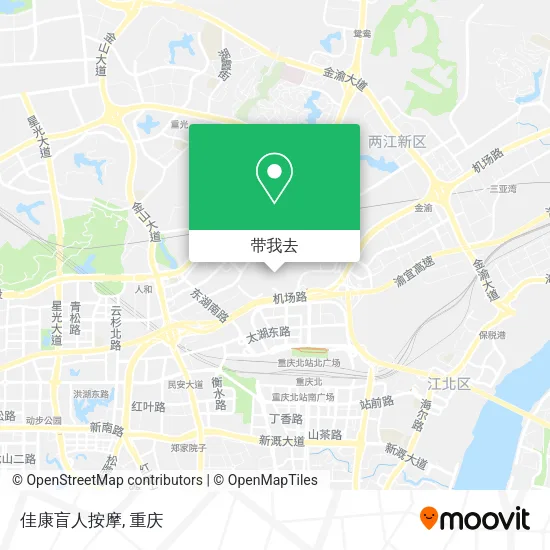 佳康盲人按摩地图