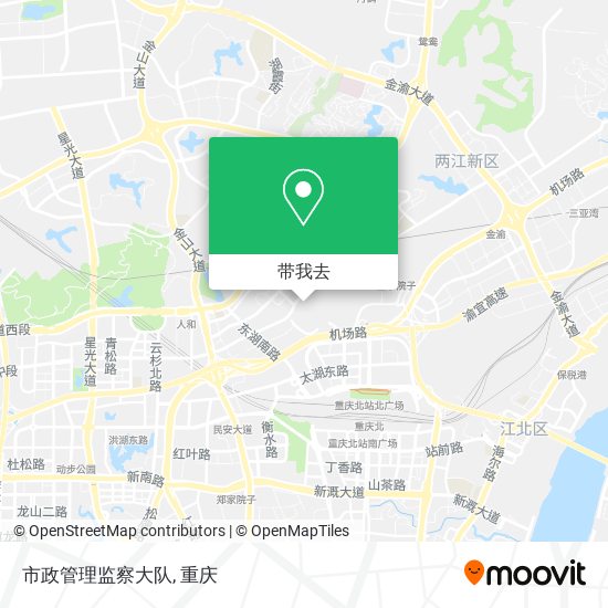 市政管理监察大队地图