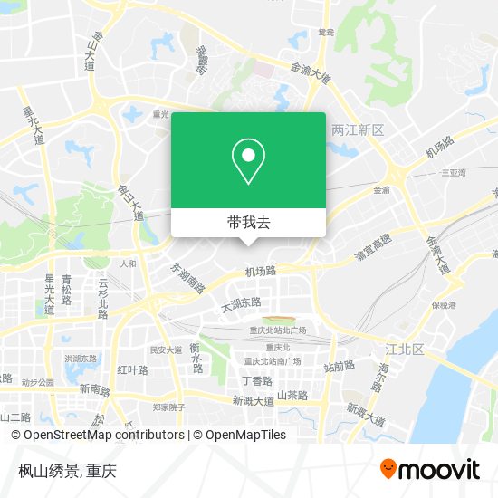 枫山绣景地图
