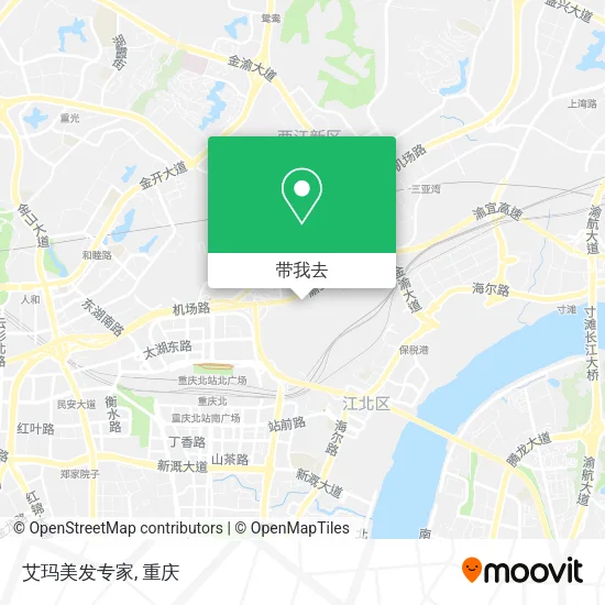 艾玛美发专家地图