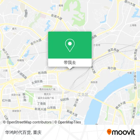 华鸿时代百货地图