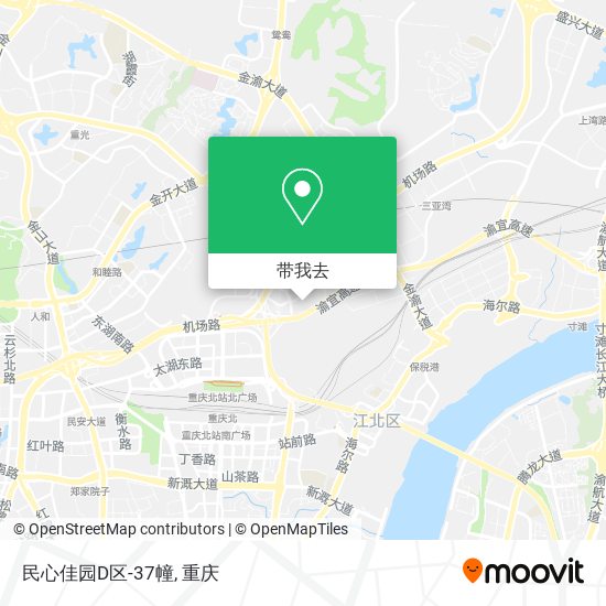 民心佳园D区-37幢地图