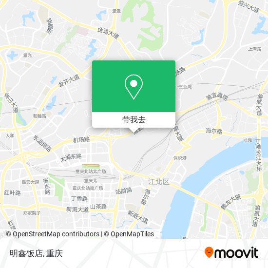 明鑫饭店地图