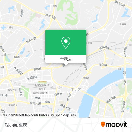程小面地图