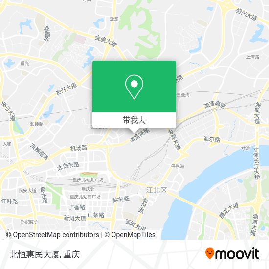 北恒惠民大厦地图