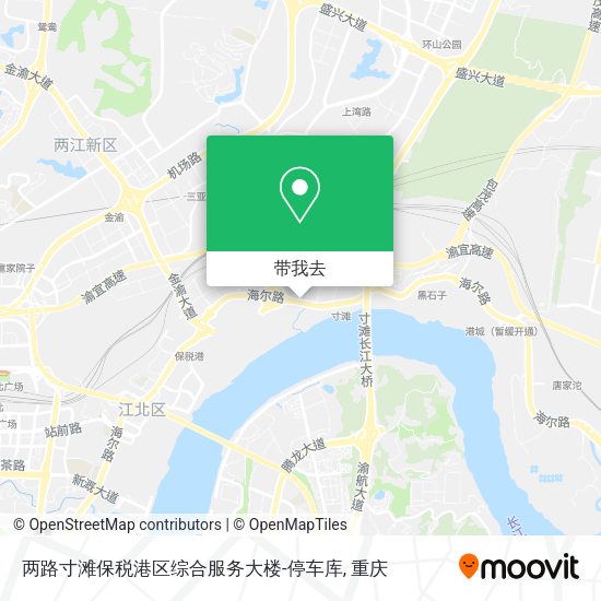 两路寸滩保税港区综合服务大楼-停车库地图