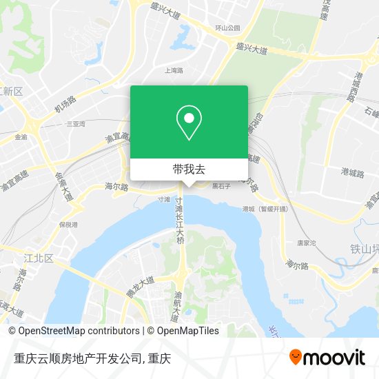重庆云顺房地产开发公司地图