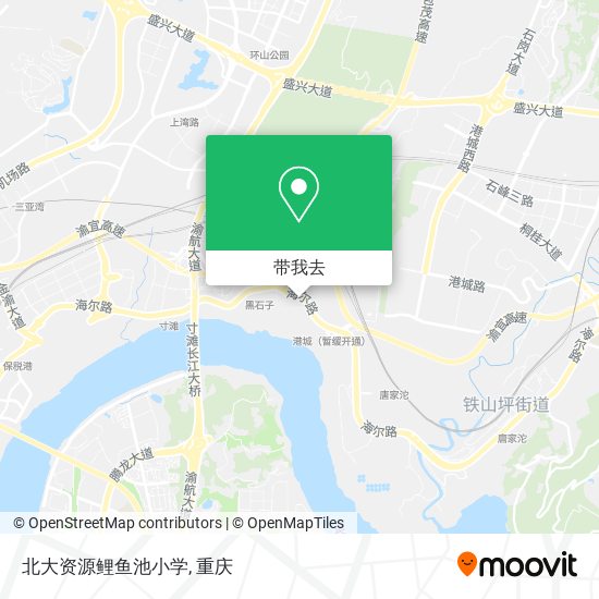 北大资源鲤鱼池小学地图