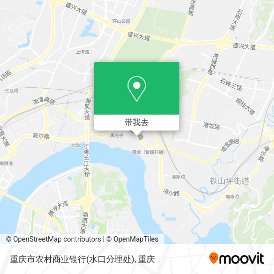 重庆市农村商业银行(水口分理处)地图