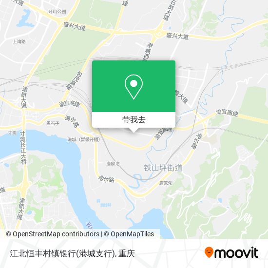 江北恒丰村镇银行(港城支行)地图