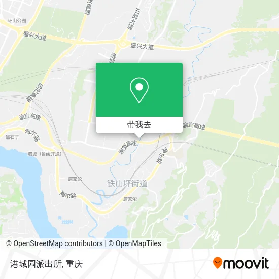 港城园派出所地图