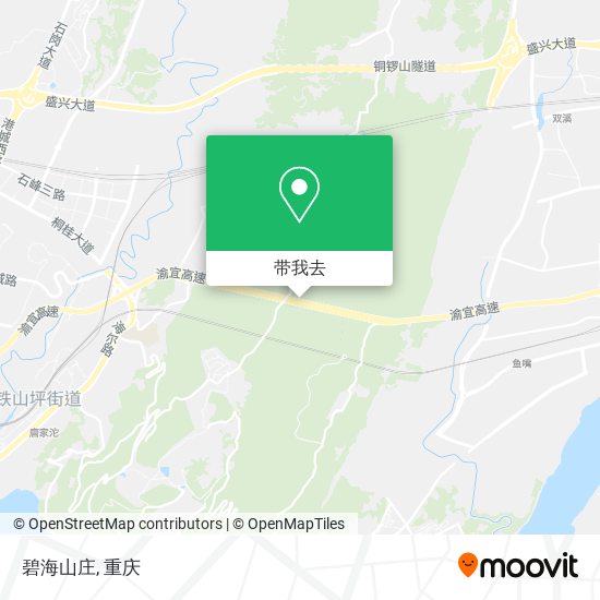 碧海山庄地图