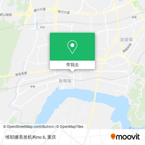 维耶娜美发机构no.6地图