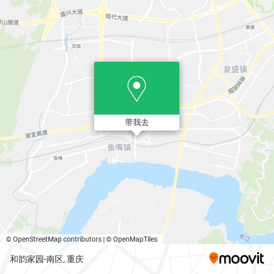 和韵家园-南区地图