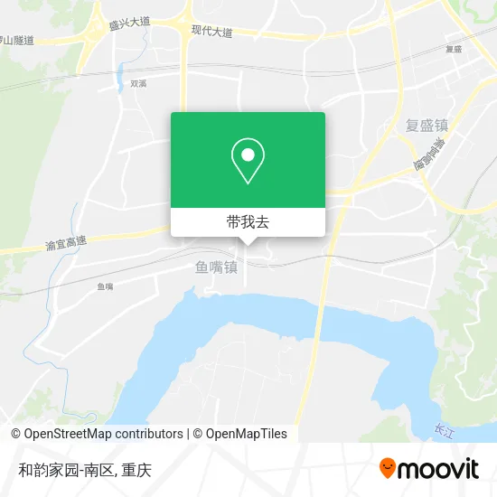 和韵家园-南区地图