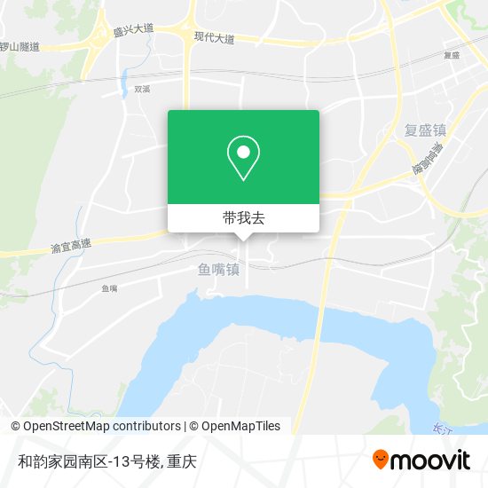 和韵家园南区-13号楼地图