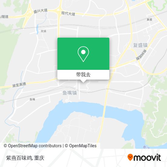 紫燕百味鸡地图