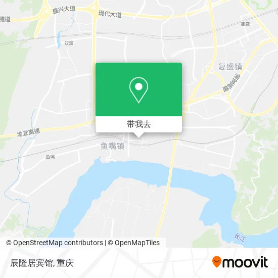 辰隆居宾馆地图