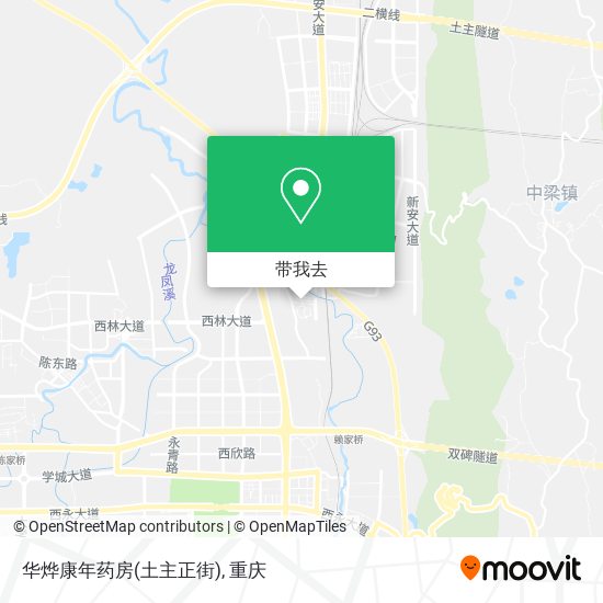 华烨康年药房(土主正街)地图