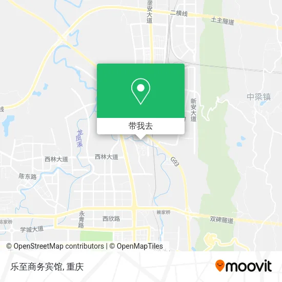 乐至商务宾馆地图