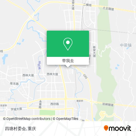 四塘村委会地图